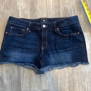 Gap cut off jean shorts